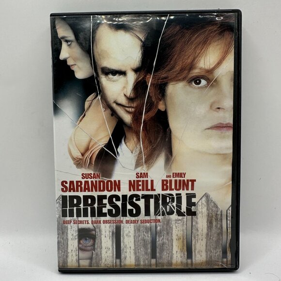 Irresistible DVD Starring Susan Sarandon Sam Neill & Emily Blunt Thriller - Picture 1 of 3